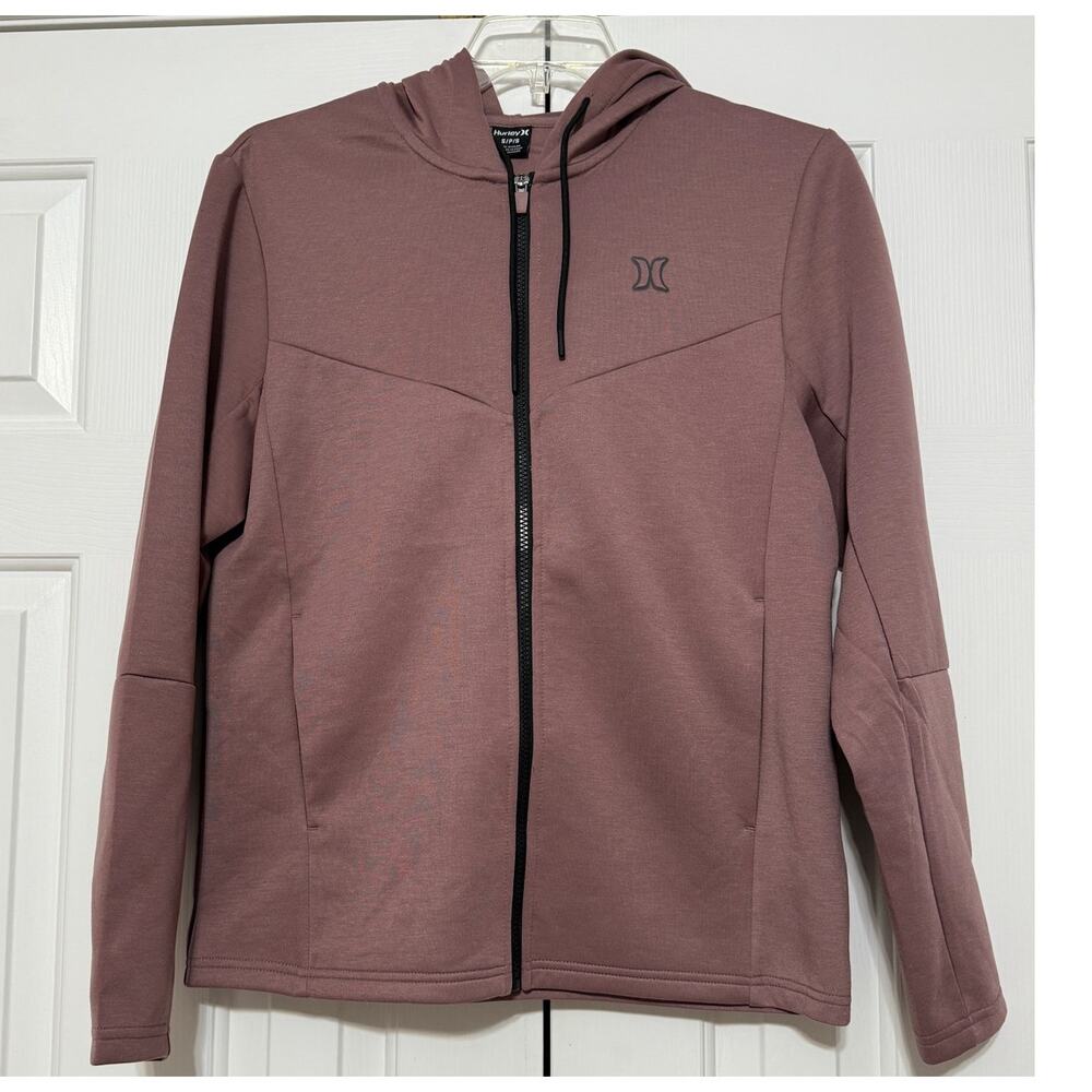 Hurley Women's Box Slub Zip Hoodie, Size S